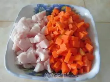 Make Dry-burned carp step 3