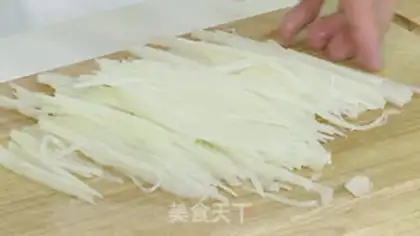 Make Clear the potatoes step 0