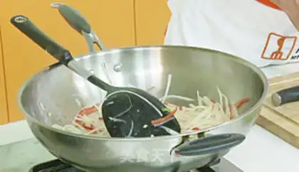Make Clear the potatoes step 3