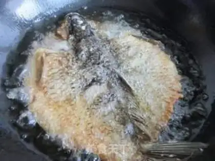 Make Dry-burned carp step 6