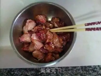 Make Mouth and chicken legs step 2
