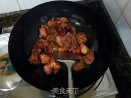 Make Mouth and chicken legs step 4