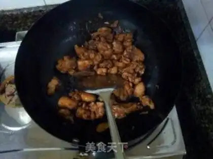 Make Mouth and chicken legs step 5