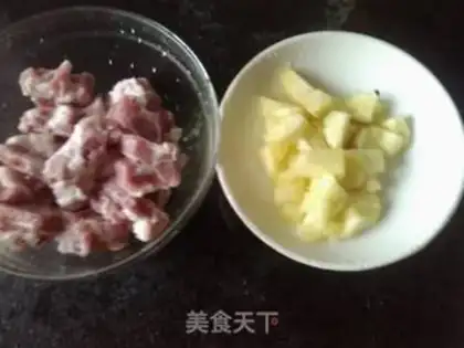 Make Sour and sweet ribs step 1