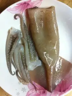 Make Roasted squid mud salad step 0