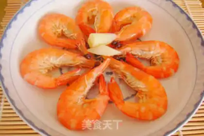 Make White burning shrimp step 4