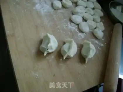 Make A fish dumpling step 16
