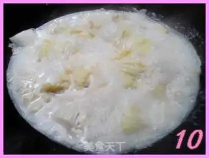 Make Cream-cray shrimp tofu soup step 9