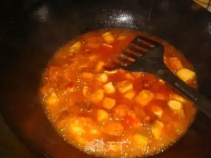 Make Ham tofu for an ass step 8