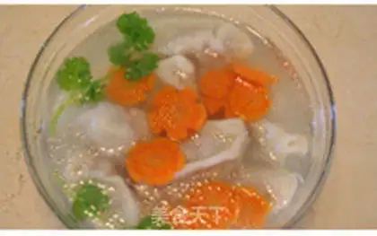 Make Frozen mushroom pork dumplings step 4