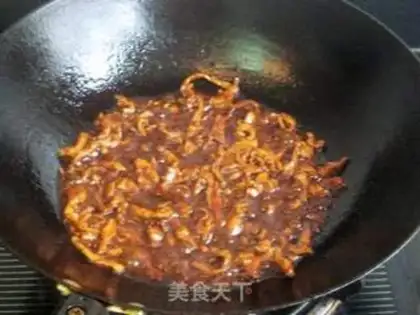 Make cucumber lace noodles step 8
