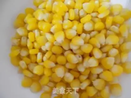 Make Pumpkin corn bread step 1