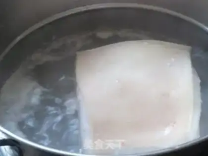 Make Plum chow step 1