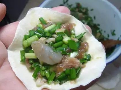Make Shrimp dumplings step 11