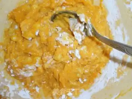 Make Pumpkin corn bread step 4