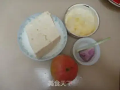 Make Tofu tomato step 0