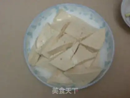 Make Tofu tomato step 1
