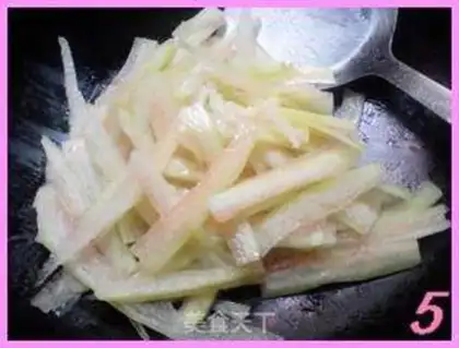 Make Garlic watermelon step 4
