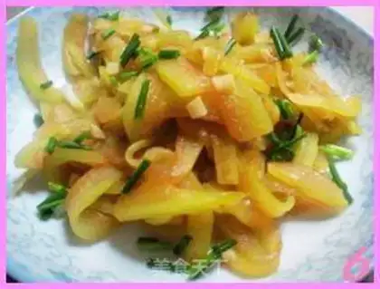Make Garlic watermelon step 5