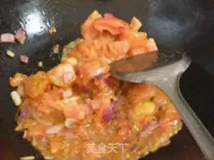 Make Tofu tomato step 6