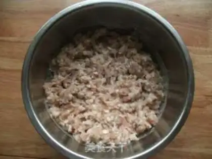 Make Fried buns step 1