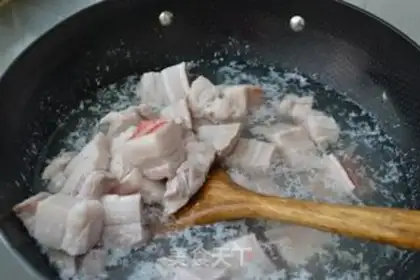 Make Yin and red meat step 1
