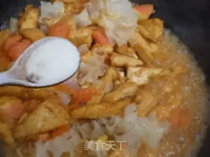 Make Tofu tomato step 9