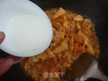Make Tofu tomato step 11