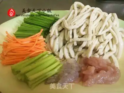 Make Fish noodles step 0