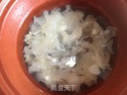 Make Silver ear soup step 2