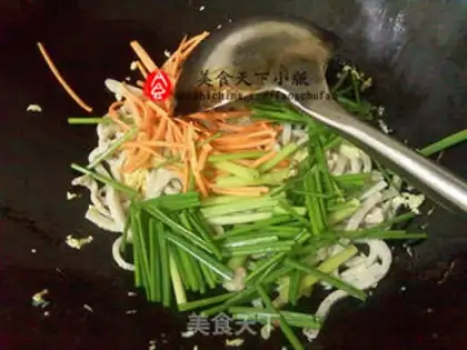Make Fish noodles step 4
