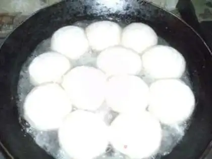 Make Fried buns step 9