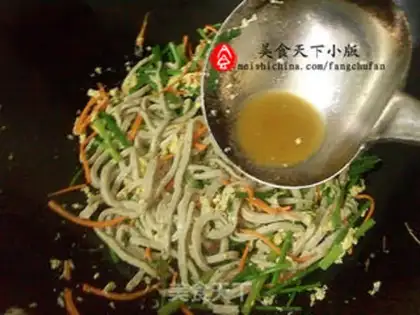 Make Fish noodles step 5