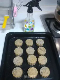 Make The potato moon cake step 3