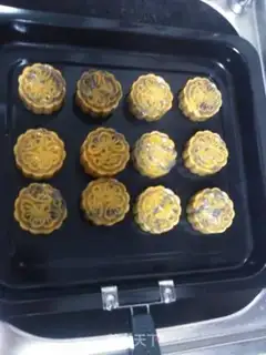 Make The potato moon cake step 5