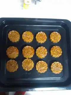 Make The potato moon cake step 6