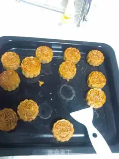 Make The potato moon cake step 7