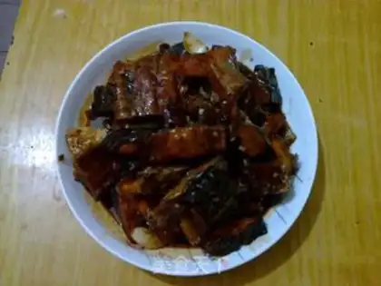 Make Red salted fish step 3