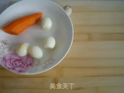 Make Supermassive quail egg step 1