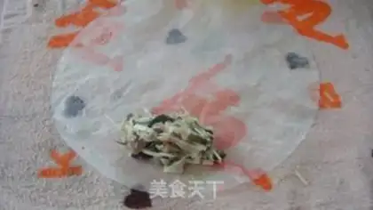 Make Viet Nam Spring Roll step 6