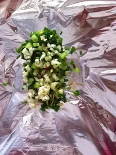 Make Barbecue-flavored tin paper step 3