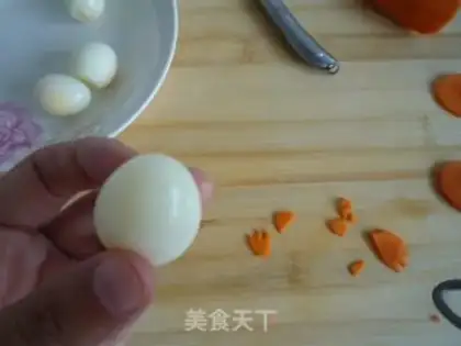 Make Supermassive quail egg step 3