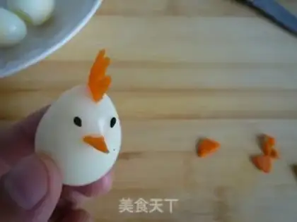 Make Supermassive quail egg step 5