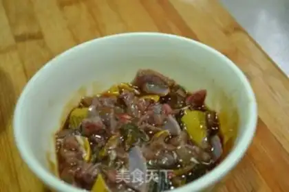 Make Yellow rice stew tofu step 0