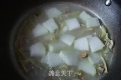 Make Salted melon soup step 7