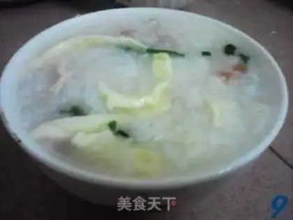 Make Chicken and tomato congee step 8