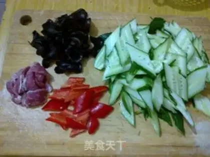 Make cucumber muscular step 0