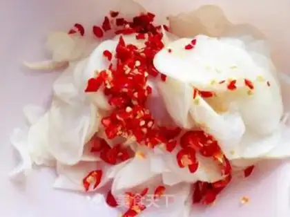 Make Sour radish step 2