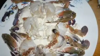 Make Crab tofu step 2
