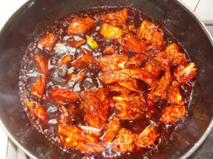 Make Secret sauce ribs step 7